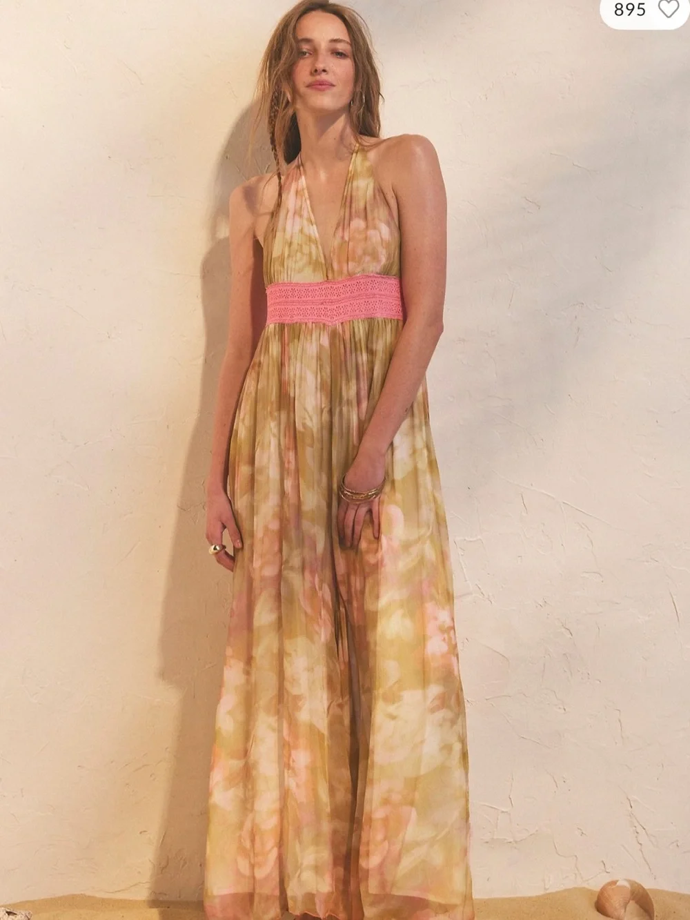 Free People Ultraviolet Haze Jumpsuit